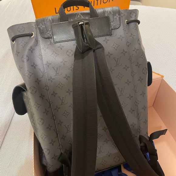 Louis Vuitton Christopher MM Monogram Eclipse Backpack - Picture 11 of 13